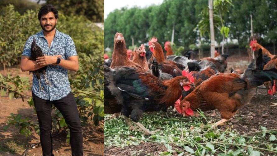 An IITian from Hyderabad who quit his high paid job and started a country chicken business akb An IITian from Hyderabad who quit his high paid job and started a country chicken business akb