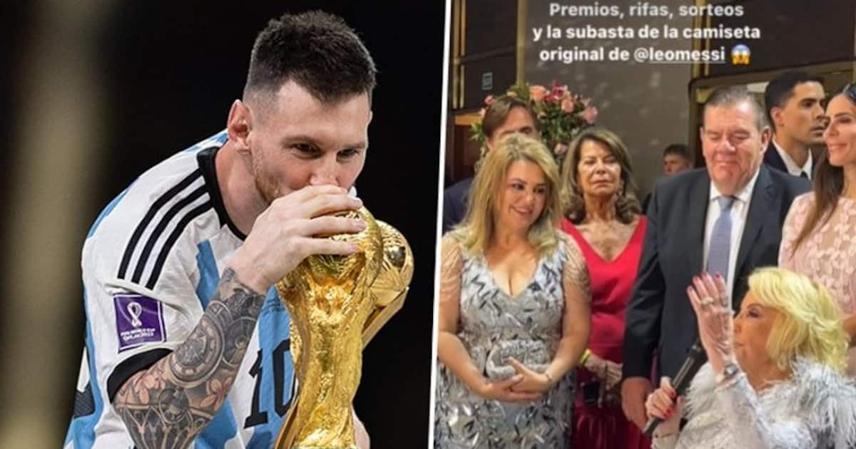 La camiseta de ‘Argentina 10’ autografiada por Messi es subastada con fines benéficos;  detalles aquí