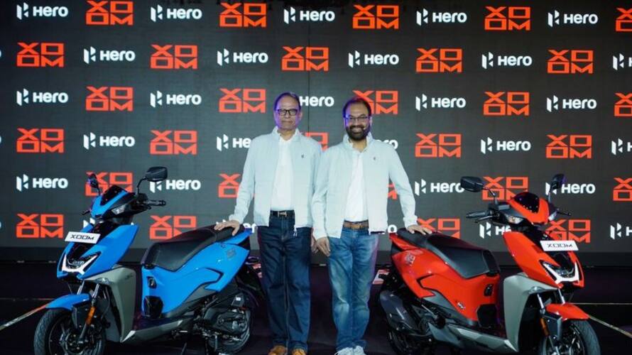Hero MotoCorp launches Xoom 110cc scooter Hero MotoCorp launches Xoom 110cc scooter