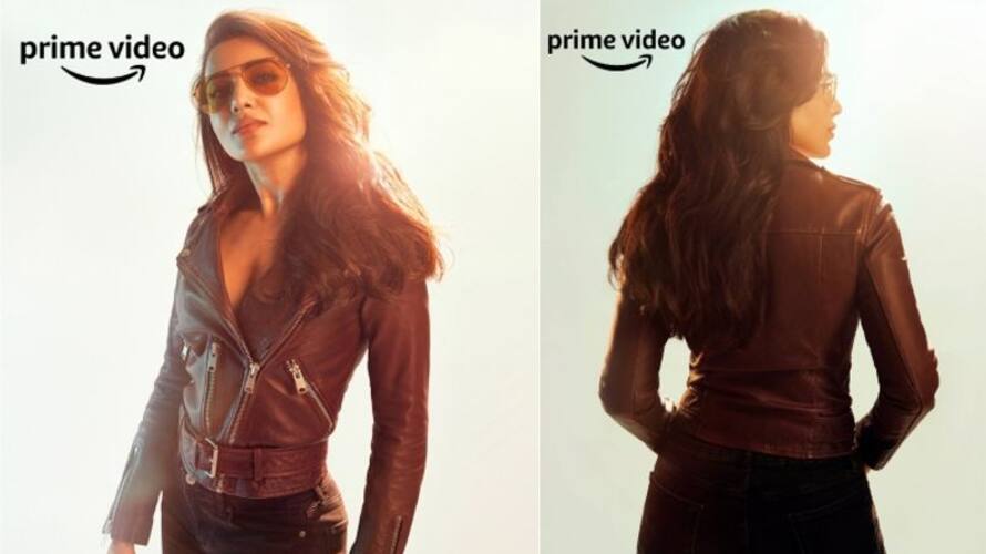 Samantha Ruth Prabhu's first look from Indian version of Russo Brothers Citadel sgk Samantha Ruth Prabhu's first look from Indian version of Russo Brothers Citadel sgk