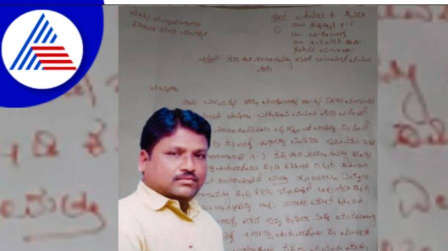Basavaraja Pujari wrote a letter in blood to the CM demanding the implementation of the Sadashiva report at tangadagi rav Basavaraja Pujari wrote a letter in blood to the CM demanding the implementation of the Sadashiva report at tangadagi rav