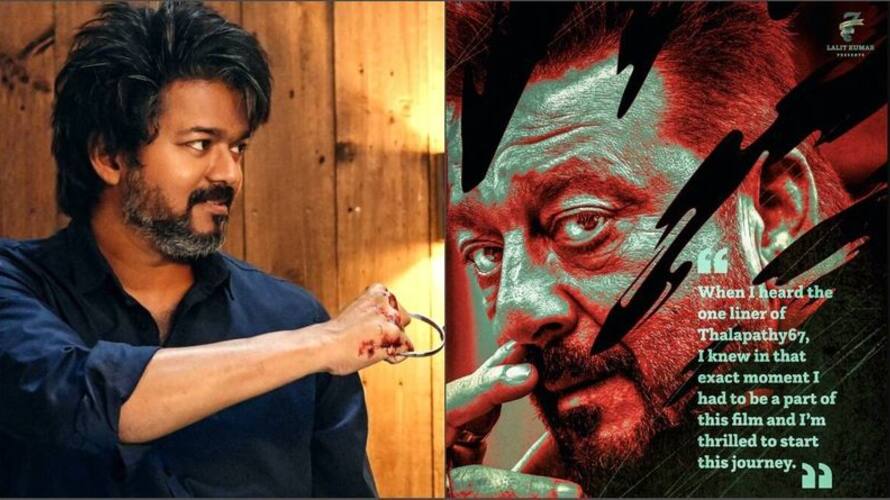 Thalapathy 67: Sanjay Dutt, Trisha to join Vijay in Lokesh Kanagaraj's next film RBA Thalapathy 67: Sanjay Dutt, Trisha to join Vijay in Lokesh Kanagaraj's next film RBA