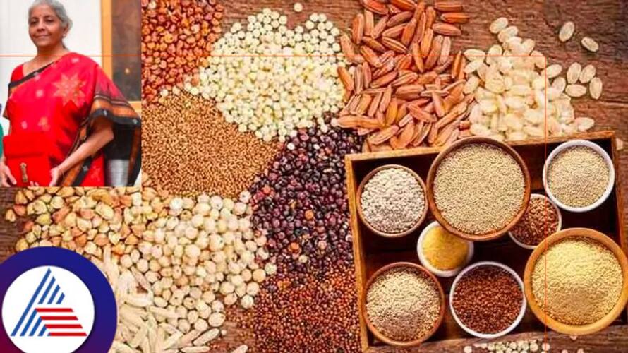 Budget 2023: FM Sitharamans speech cites millets benefits Vin Budget 2023: FM Sitharamans speech cites millets benefits Vin