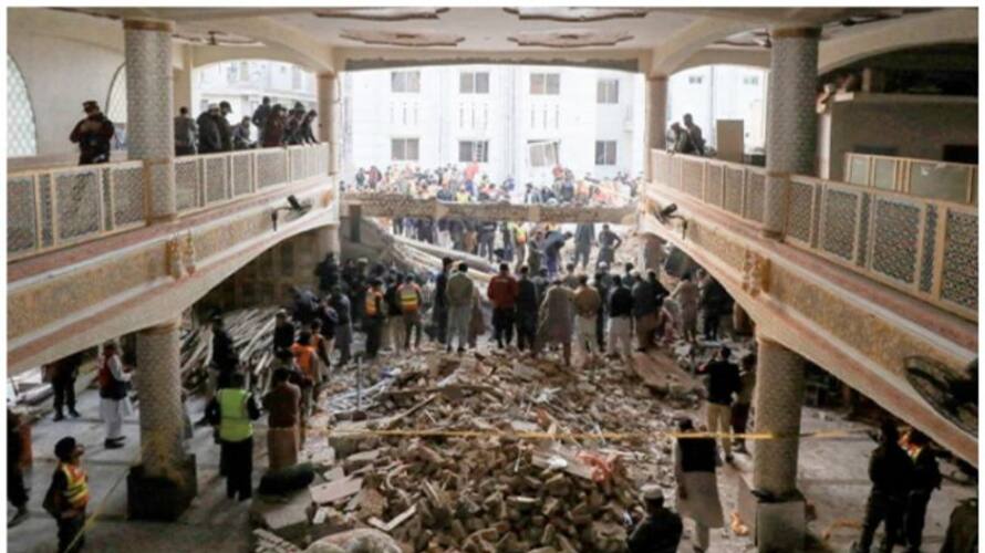 attack on the mosque in pakistan is reported to be a revenge against the police attack on the mosque in pakistan is reported to be a revenge against the police