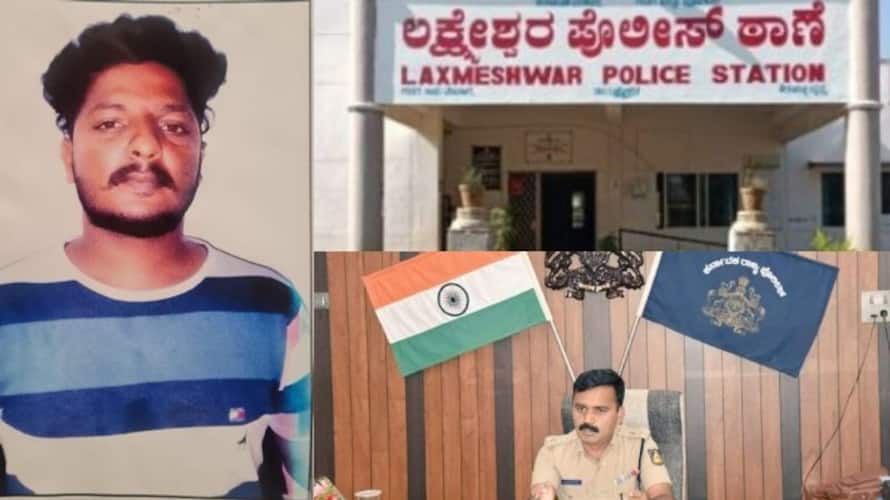 Death threat to the police who went to arrest Manhunt for Laxmeshwar Rowdy sat Death threat to the police who went to arrest Manhunt for Laxmeshwar Rowdy sat