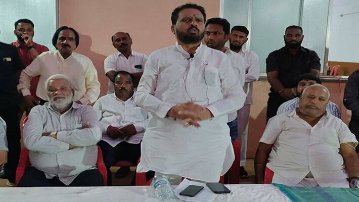 Congress MLA Rajashekhar Patil Slams BJP grg Congress MLA Rajashekhar Patil Slams BJP grg
