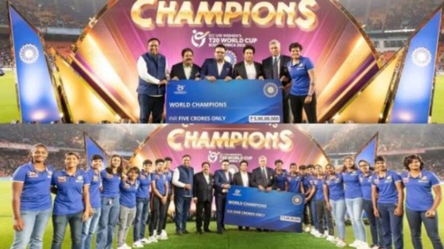 Indian Under 19 Women's Cricket Team Facilitated By Sachin Tendulkar and BCCI MSV Indian Under 19 Women's Cricket Team Facilitated By Sachin Tendulkar and BCCI MSV