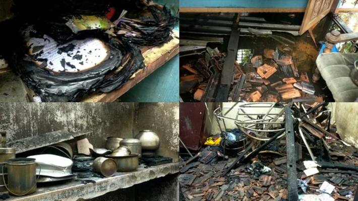 Drunkard set his own home in fire Drunkard set his own home in fire