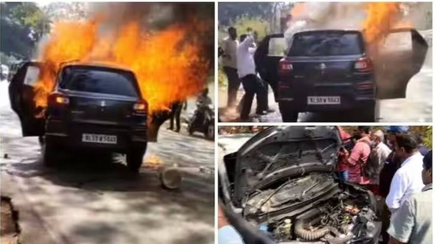 MVD Reject Kerala Police's Facebook Post For Fire And Safety In Vehicles MVD Reject Kerala Police's Facebook Post For Fire And Safety In Vehicles