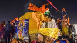 Jai Shri Ram chants echo in Ayodhya as revered Shaligram stones arrive
