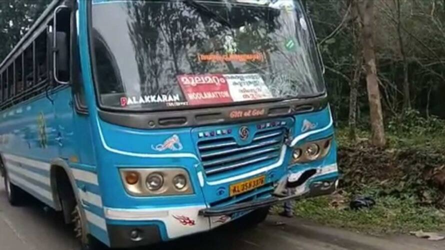 Engineering Student killed in Bus accident in kottayam Engineering Student killed in Bus accident in kottayam