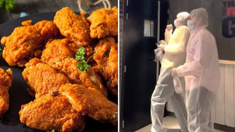 hilarious video of food bloggers in which they shows how to get free chicken hilarious video of food bloggers in which they shows how to get free chicken