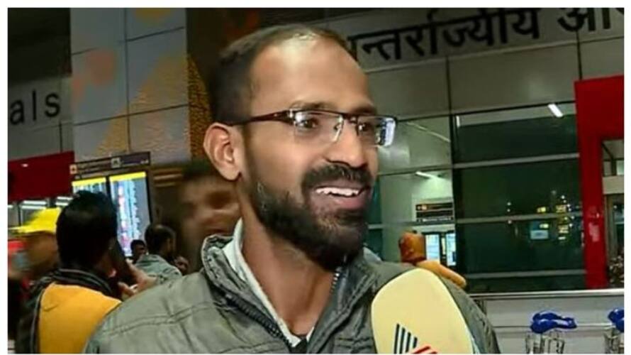 Siddique Kappan reached Delhi after being released from jail Siddique Kappan reached Delhi after being released from jail