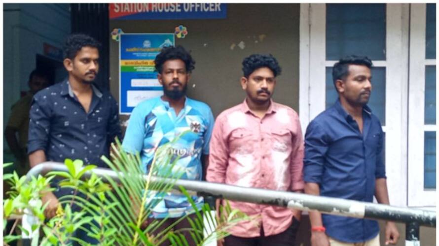 young man was attacked in a grudge four persons arrested in thiruvallam vcd young man was attacked in a grudge four persons arrested in thiruvallam vcd