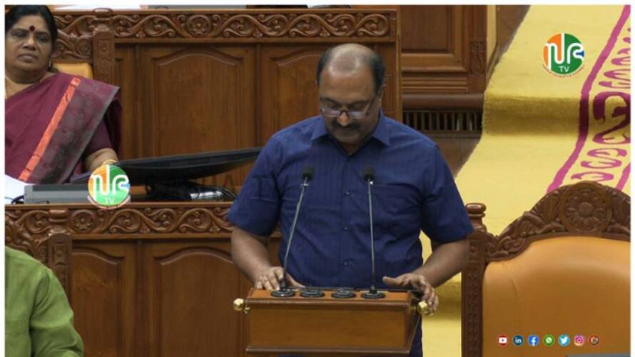 Kerala Budget 2023: budget speech started Kerala Budget 2023: budget speech started