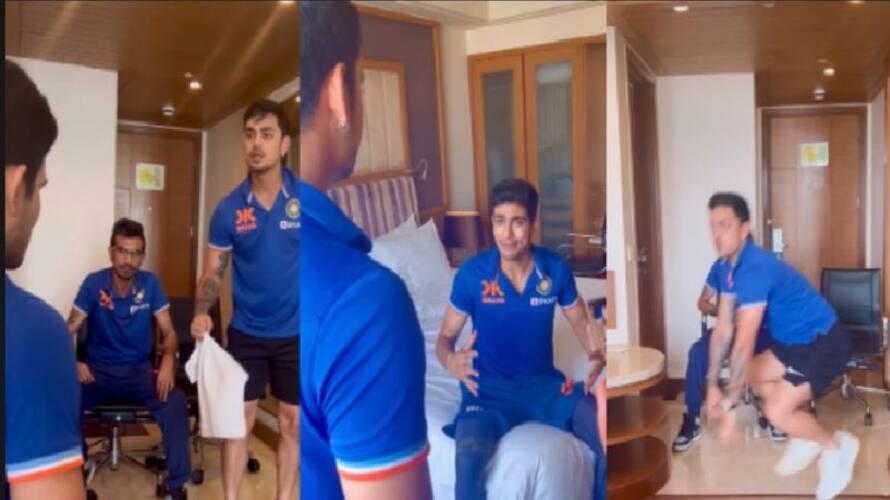 Cricketers Shubman Gill Ishan Kishan mock Hindi reality show Roadies Video goes viral akb Cricketers Shubman Gill Ishan Kishan mock Hindi reality show Roadies Video goes viral akb