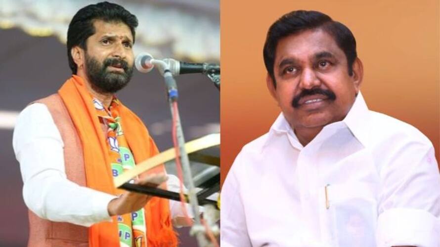 Aiadmk it wing singai g ramachandran slams bjp ct ravi Aiadmk it wing singai g ramachandran slams bjp ct ravi