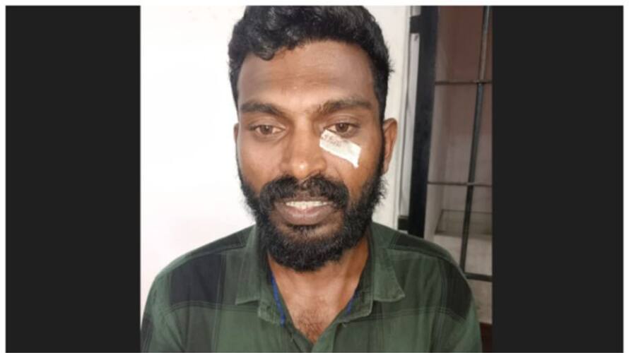 The young woman was dragged from the bus and beaten after returning from the trial in the family court The young woman was dragged from the bus and beaten after returning from the trial in the family court