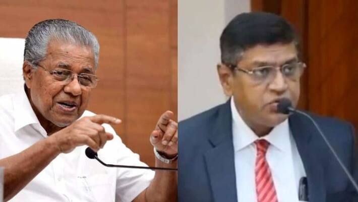 Kerala HC CJ Manikumar met Pinarayi Vijayan Kerala HC CJ Manikumar met Pinarayi Vijayan