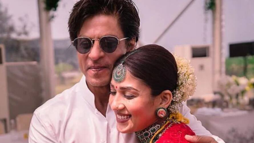 Actor Sharukh about co star Nayanthara hrk Actor Sharukh about co star Nayanthara hrk