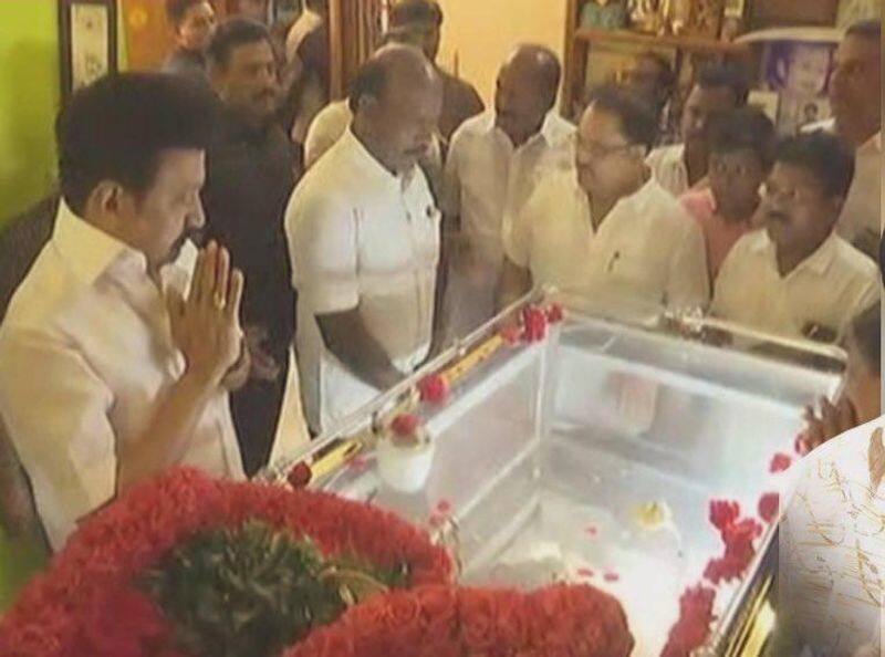 Chief Minister Stalin has condoled the death of director T P Gajendran