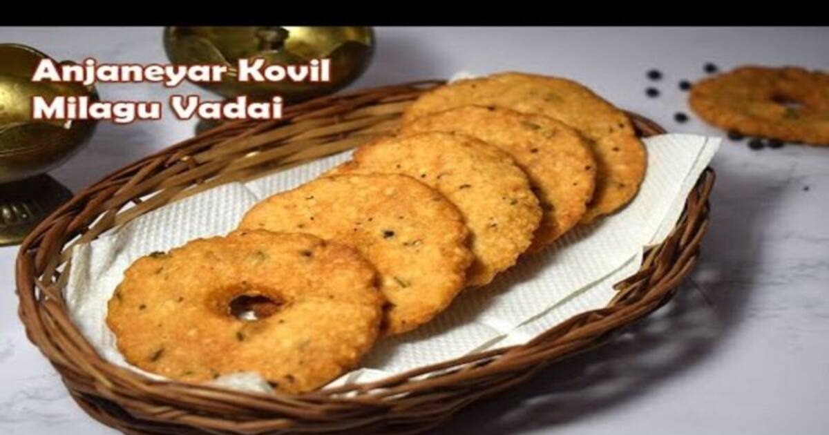 ஆஞ்சேநேயர் கோவில் ஸ்பெஷல் வடை! எப்படி செய்வது ! பார்க்கலாம் வாங்க!