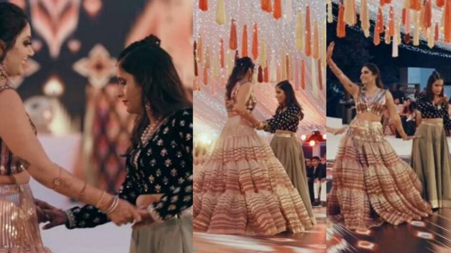 Bride dances with visually impaired sister azn Bride dances with visually impaired sister azn