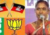 naam tamilar katchi kaliyammal slams dmk aiadmk bjp in erode east by-election