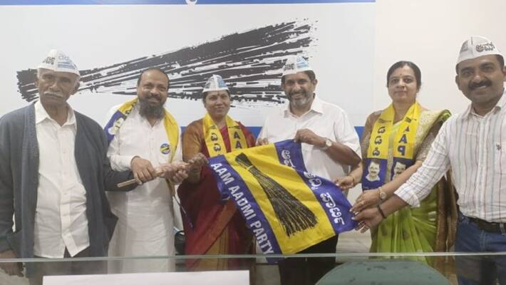 Assembly election Congress MLAs sister joins Aam Aadmi Party sat Assembly election Congress MLAs sister joins Aam Aadmi Party sat