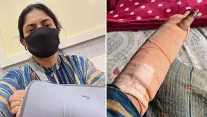 director Sudha Kongara Prasad hand injured director Sudha Kongara Prasad hand injured
