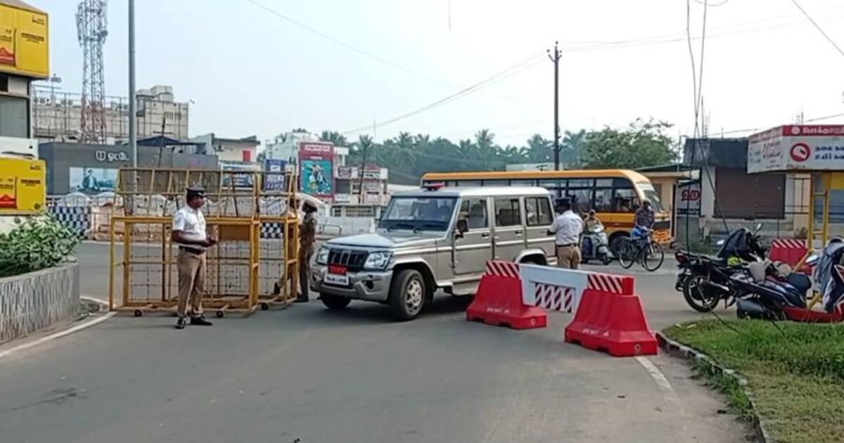 தஞ்சையில் திடீர் போக்குவரத்து மாற்றம்; பொதுமக்கள் அவதி