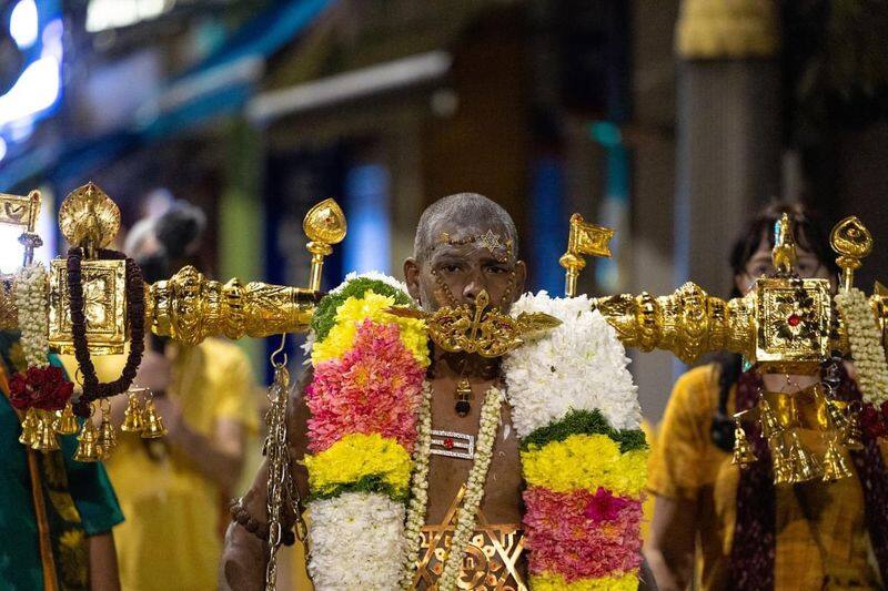 Tamils in Singapore strongly celebrated the first Thaipusam festival after the pandemic.