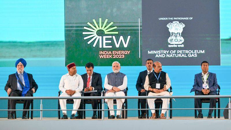 PM Modi attracts foreign investors to engage in India's energy sector.