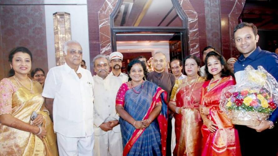 producer abirami ramanathan marriage reception news producer abirami ramanathan marriage reception news