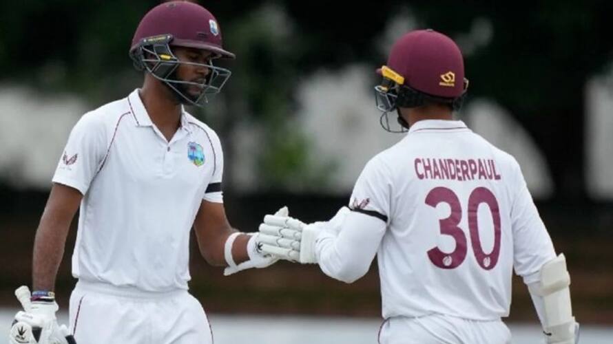 tagenarine chanderpaul and kraigg brathwaite score highest ever first wicket score for west indies in test against zimbabwe tagenarine chanderpaul and kraigg brathwaite score highest ever first wicket score for west indies in test against zimbabwe