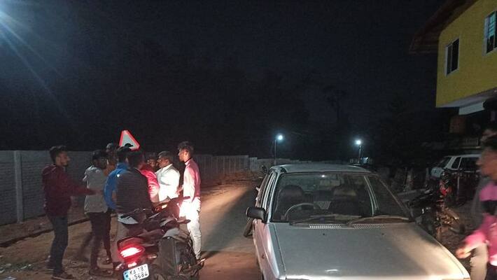 Bjp worker attacked by Congressmen in Sringeri after clashes continue with supporters of sitting and former MLA gvd Bjp worker attacked by Congressmen in Sringeri after clashes continue with supporters of sitting and former MLA gvd