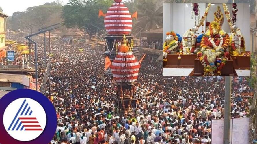 Thousands Of Devotees Participated In Uttara Kannada Ulavi Channabasaveshwara Fair gvd Thousands Of Devotees Participated In Uttara Kannada Ulavi Channabasaveshwara Fair gvd