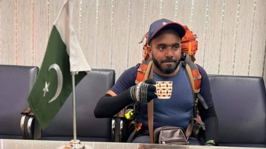 After a four month long wait Shihab Chotoor reached Pakistan and will now travel to Iran ppp After a four month long wait Shihab Chotoor reached Pakistan and will now travel to Iran ppp