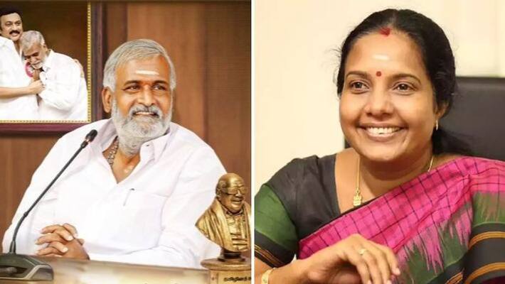 Minister sekar babu slams bjp kovai south mla vanathi srinivasan Minister sekar babu slams bjp kovai south mla vanathi srinivasan