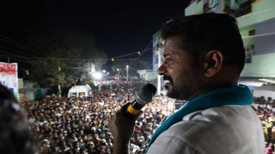 BRS Leaders complaint on Revanth reddy for his comments on Pragathi Bhavan BRS Leaders complaint on Revanth reddy for his comments on Pragathi Bhavan