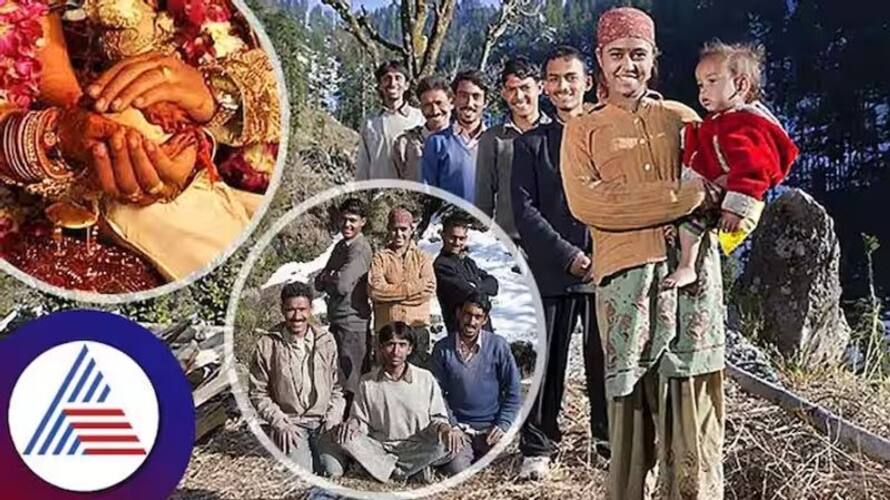 Himachal Pradesh women marry all brothers in a family following their traditional way Himachal Pradesh women marry all brothers in a family following their traditional way