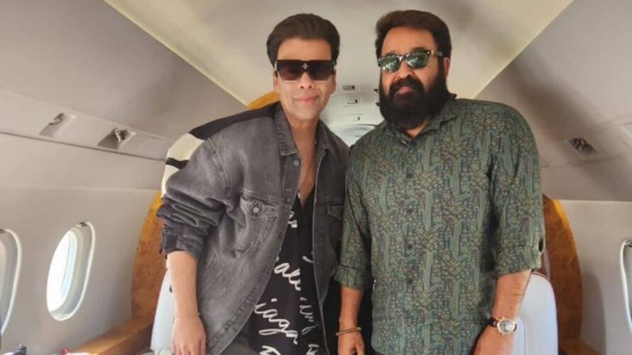 mohanlal about meeting with karan johar pics nsn mohanlal about meeting with karan johar pics nsn