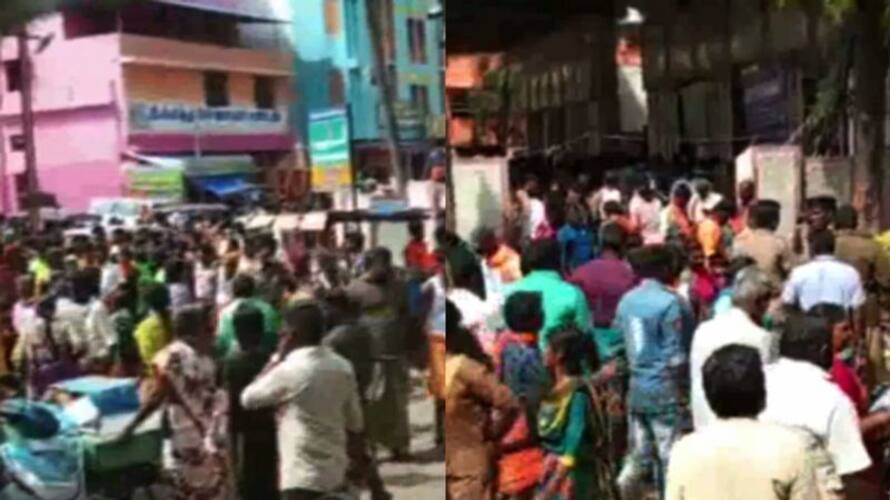 two group clash at temple in Palani many injured kgn two group clash at temple in Palani many injured kgn