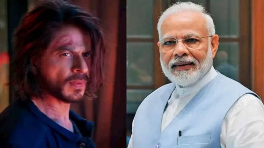 Narendra Modi talk about house full shows of Shah Rukh Khan movie Pathaan in Srinagar nrn Narendra Modi talk about house full shows of Shah Rukh Khan movie Pathaan in Srinagar nrn