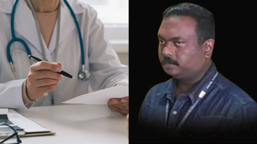 doctor collapsed and dies while attending patients in hospital in palakkad etj doctor collapsed and dies while attending patients in hospital in palakkad etj