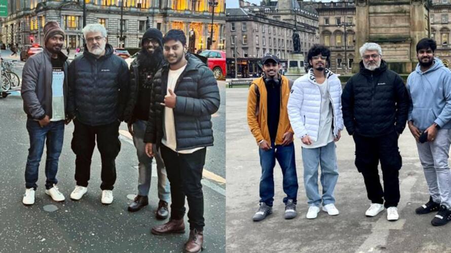 Fan who meet ajith in scotland and ask AK 62 movie update Fan who meet ajith in scotland and ask AK 62 movie update