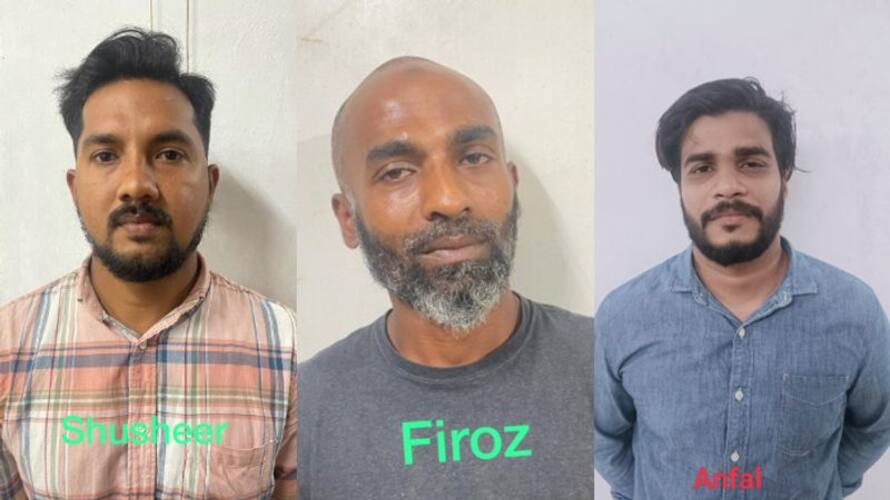 Three men arrested for quotation case in Kozhikode prm Three men arrested for quotation case in Kozhikode prm