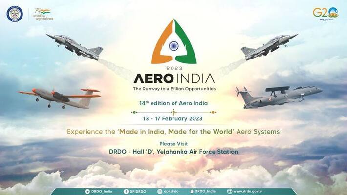 Karnataka : Asia's largest air show.  Aero India 2023 in Bengaluru from February 13 to 17