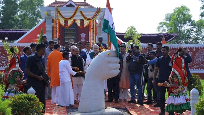 Mangalore : second 'Bharat Mata Temple' in the country;  Union Minister Amit Shah inaugurates