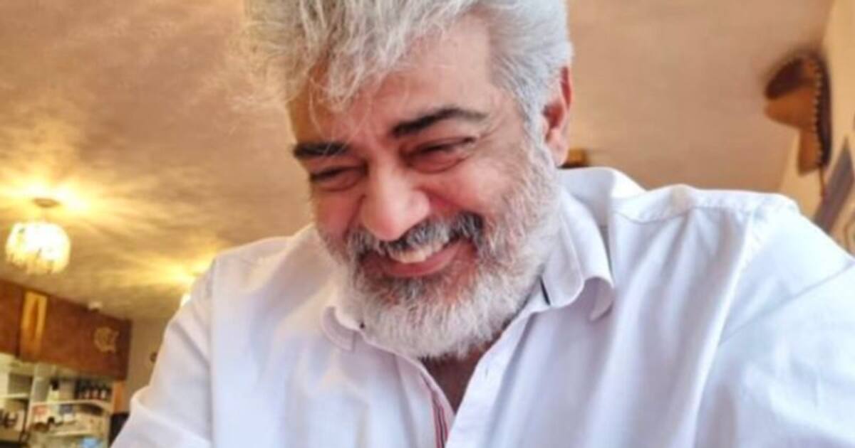 Ajith is full of laughter, fans are wondering what is the reason for happiness